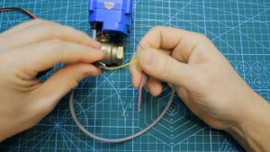 Кран с электроприводом и обратной связью CWX CR05