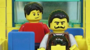 Типичное такси и типичный таксист - Lego Версия Мультфильм [get-speed.com]