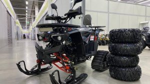 Квадроцикл-снегоход ATV TRECK 125 LD 2025 модельный год обзор