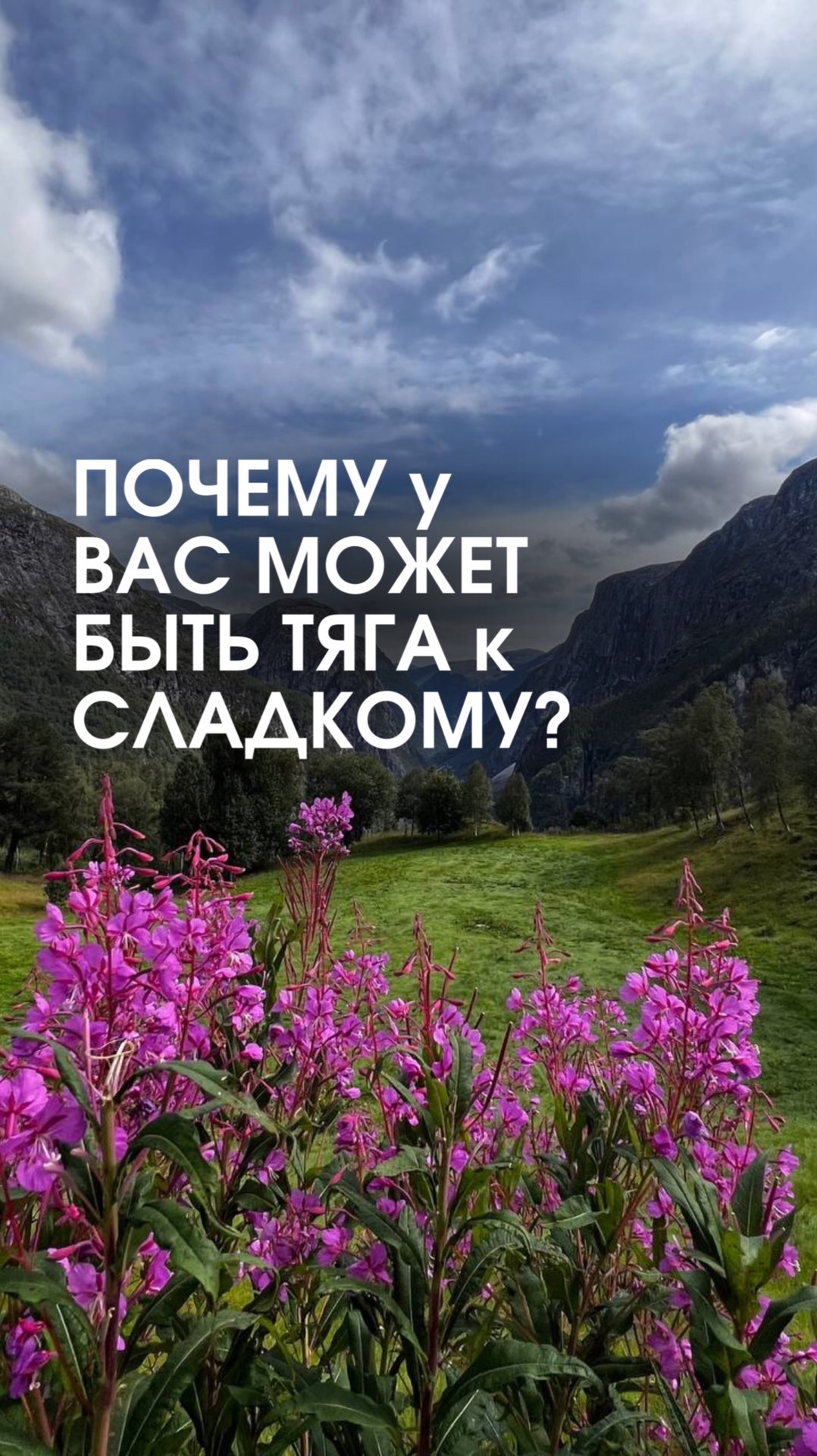 Почему у вас может быть тяга сладкому? смотреть онлайн