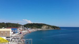 Ольгинка. Чёрное море. 2020 год. Отдых. Чистый воздух, умеренный ветер, солнце, тёплое море, день.