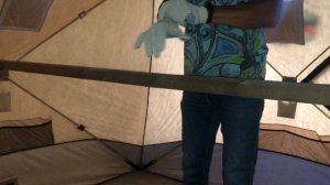 Тест на прочность каркаса палатки Рипус 4 с каркасом 12 мм