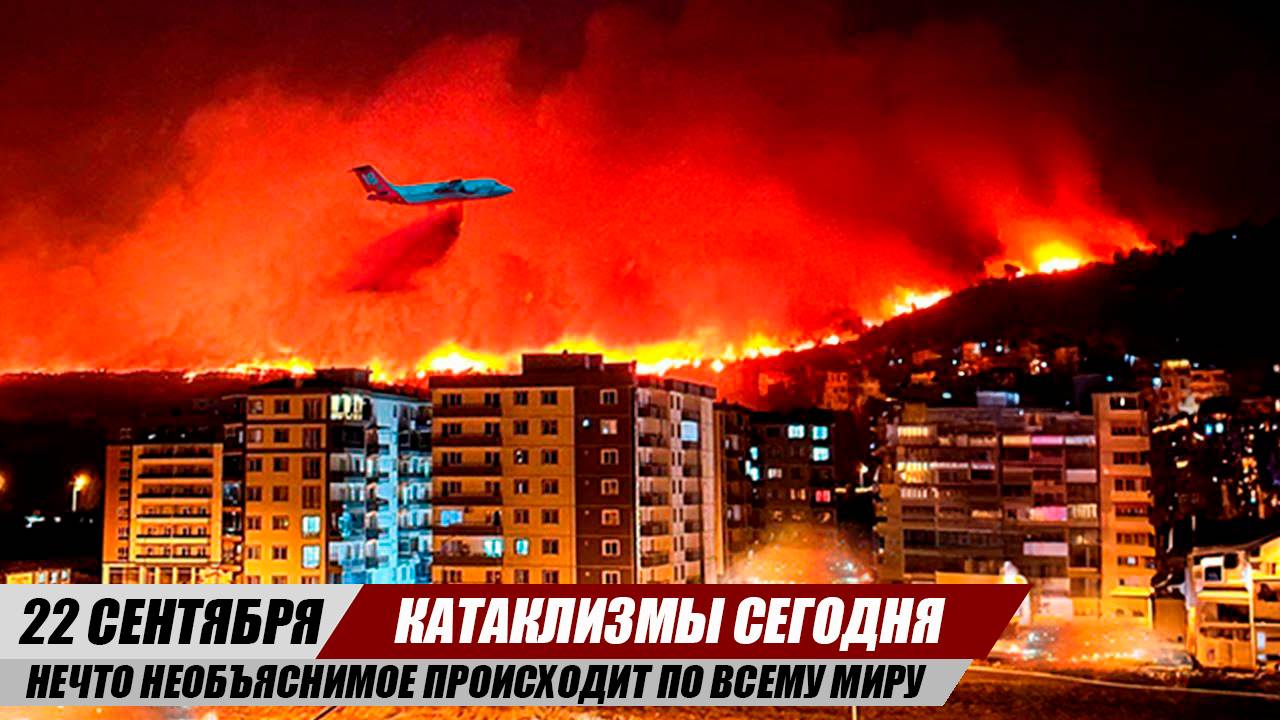 Новости Сегодня 22.09.25 ЧП, Катаклизмы, События Дня: Турция Пожары Мексика Шторм Индия Наводнение