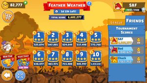 Angry Birds Friends. Feather Weather. Все уровни 3 звезды. Прохождение от SAFa