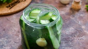 Ленивые огурцы на зиму