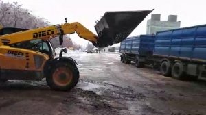 Ковш для погрузки зерна