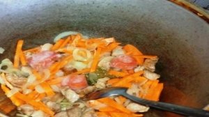 Жаркое по-домашнему из свинины с картошкой