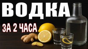 НИКОГДА не покупайте водку, пока не увидите ЭТО! Секретный рецепт лимонно-имбирной водки