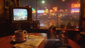 The Quiet Glow of 1986, ⧹| Retro Synthwave for Late Night Study