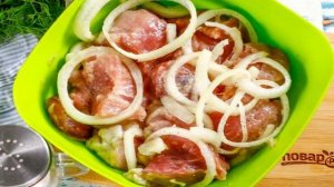 Маринование шашлыка из свинины
