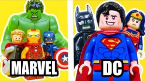 Я симулировал супергероев в LEGO...