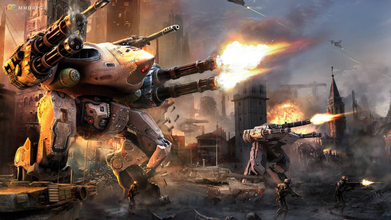 War Robots - официальный трейлер онлайн игры на ПК, Андроид и iOS [top-mmorpg.ru] смотреть онлайн