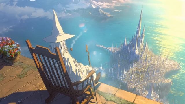 Фэнтези-музыка. Балкон Волшебника с Видом на Вечность 🧙♂️🌄