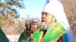 Освящение куполов храма Петра и Февронии (2022 г.)