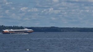 "Метеор" у Горьковского водохранилища. День пятидесятый.