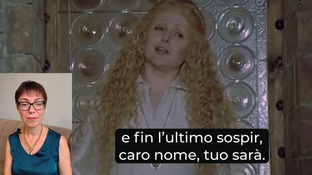 Ария “Caro nome” из “Риголетто”. Итальянский с оперой. #итальянскийязык #итальянскийязыкснуля