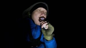 Вело—прогулка на озеро, иду через болото, замерзаю ночью