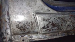 Ремонт брызговика 2108-2115. Левая сторона.