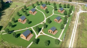 Земельные участки 195-202 в коттеджном посёлке Ванберри