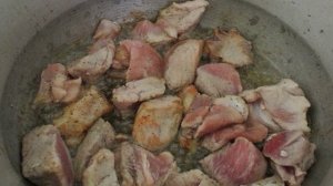 Жаркое со свининой и картошкой