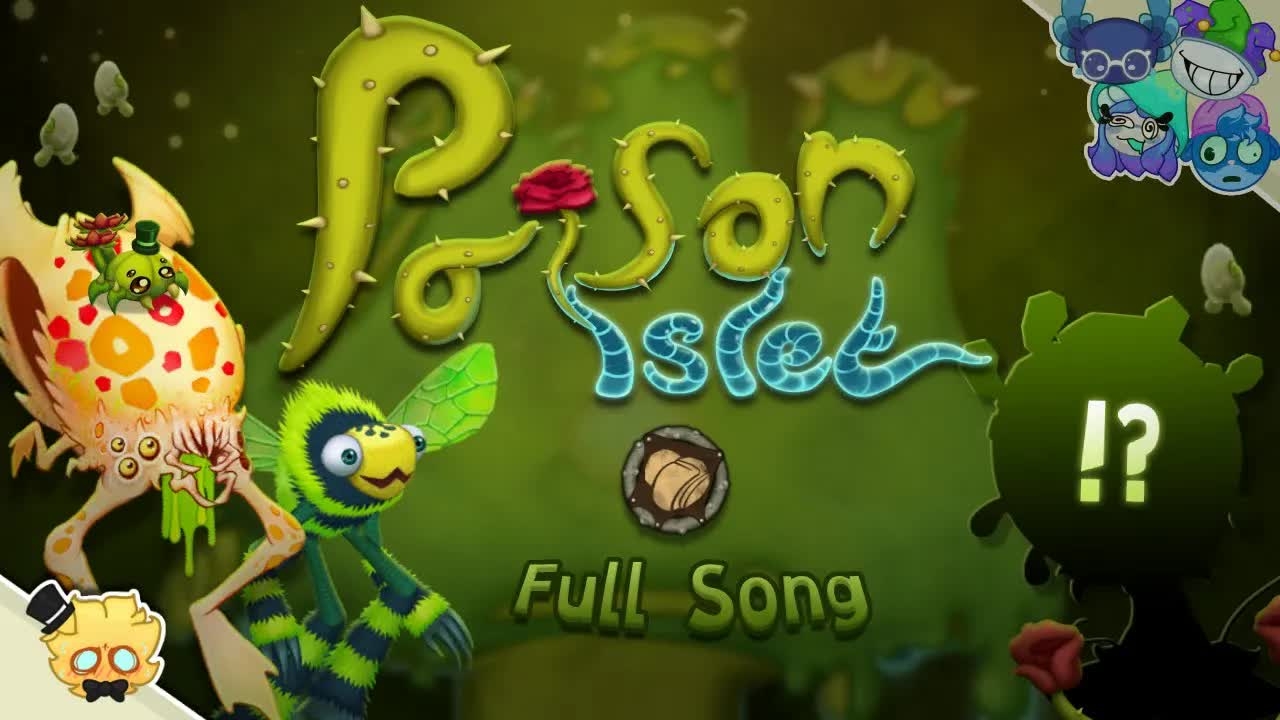 Фанатский Островок Яда - Вся Песня (My Singing Monsters, Мои Поющие Монстры, Msm, Мсм)