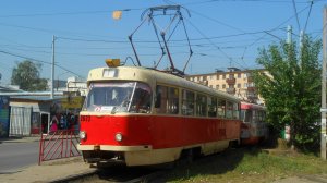 Нижегородский трамвай. Прощальная поездка на трамвае Tatra T3SU