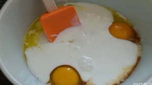 Кексы на кефире