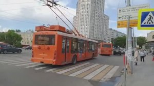 Нижегородский троллейбус. Б/У троллейбус ТролЗа-5265.00 "Мегаполис" № 1409