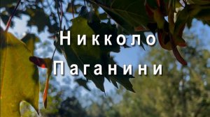 Никколо Паганини. Кантабиле ре мажор. Музыка для души