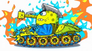 Бой Спанч Танка - Мультики про танки