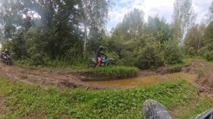 дед на мотоцикле