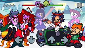 FNF Fridiy Nigth Funkin Piko против red snow