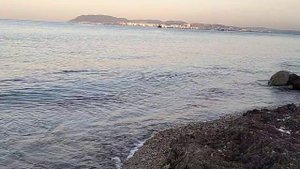 Кабардинка. Чёрное море. Звуки прибоя, утро, восход, ещë прохладно, вода тëплая, ветра нет. 2025 год