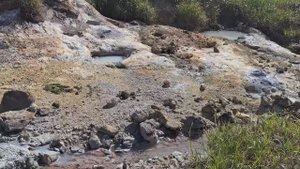 Океанская ГеоТЭС и фумарольное поле Итурупа