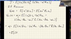Optimal Control (CMU 16-745) 2024 Lecture 18 Stochastic Optimal Control and LQG