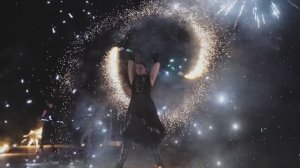 Огненное фаер шоу Flagro в Ростове