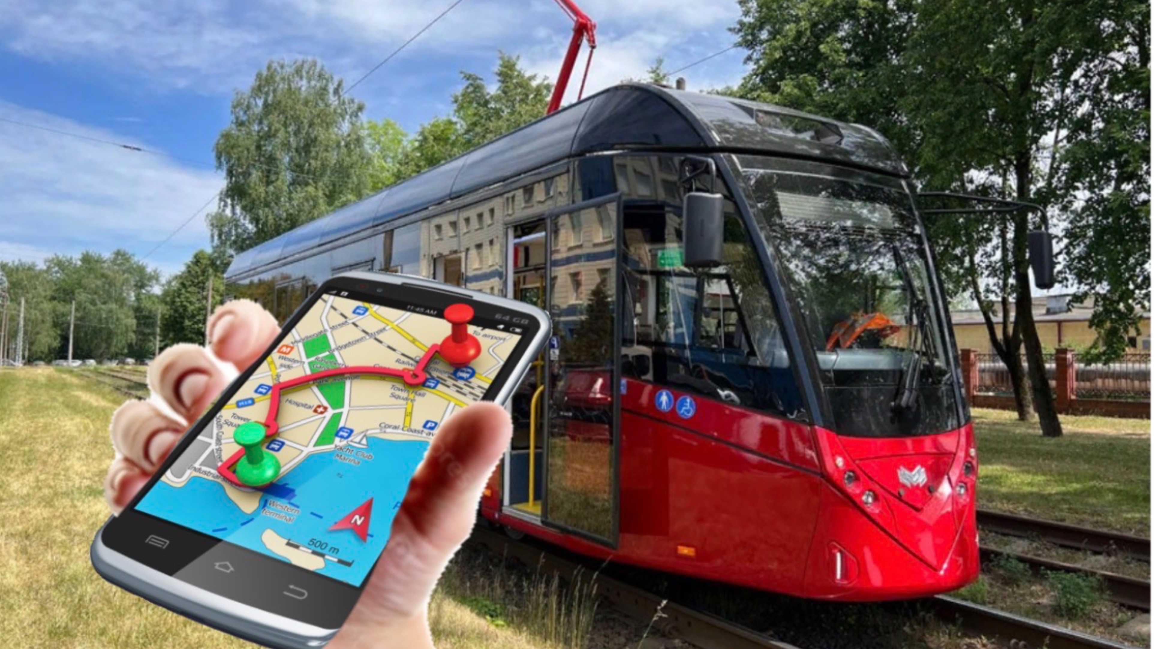 Трамвай сломался! Иду пешком! смотреть онлайн