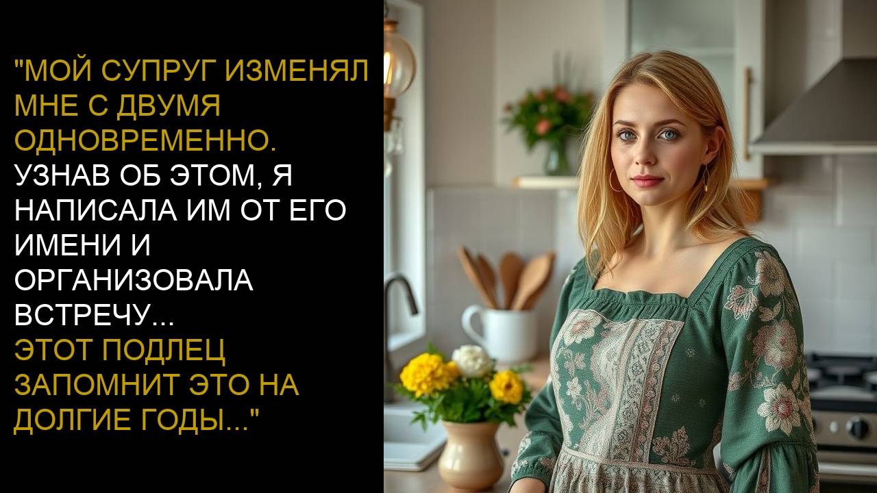 Муж обманул меня с двумя женщинами одновременно, я отомстила ему на всю жизнь...
