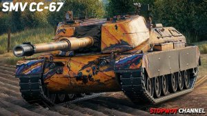Tanks Blitz. SMV CC-67 Каратель. Мастер и 4 трупа.