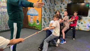 Квест Игра в кальмара в лофте Планета праздника в Химках