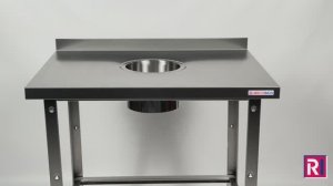 Стол для сбора пищевых отходов RESTOINOX СПО-8/6-БО-ЭН