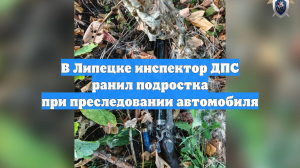 В Липецке инспектор ДПС ранил подростка при преследовании автомобиля