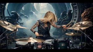 Queens of the Alien Night | Glam Metal vs Xenomorphs ｜ Hard Rock Anthem