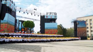 В центр Ставрополя на День города и края развернули интерактивные площадки