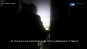 В деревне под Орлом погибли мужчина и женщина