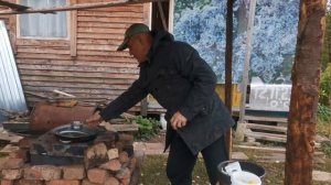 Овощное рагу с гусем