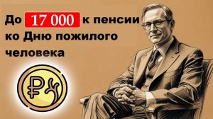 Пенсионерам выплатят до 17 000 рублей к 1 октября! День пожилого человека 2025 - Кто получит деньги
