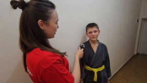 Ягодкин Константин сразу после кумитэ