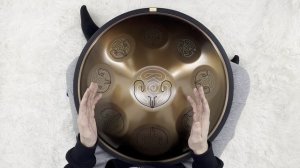 Двадцать второй урок обучения на язычковом барабане ArtQuint, ритм на 6 с акцентом.