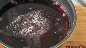 Желе из вишневого сока